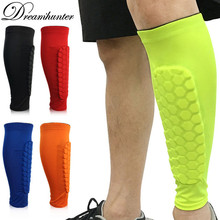 1 piece Football Shin Guards Protective Soccer Pads Holders Leg Warmers Sleeves Honeycomb Anti-crash Leg Calf Sleeve Compression 2024 - buy cheap