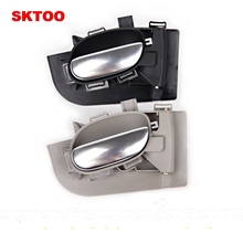 SKTOO CHROME AND BLACK INTERIOR DOOR HANDLE FOR PEUGEOT 206 207 C2 2024 - buy cheap