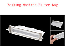 Reemplazo de la lavadora de malla de lavandería Nylon 16 cm x 8 cm bolsa de filtro blanco 6 piezas 2022 - compra barato