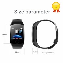 Banda inteligente de pantalla táctil colorida de palabras grandes pulsera de Fitness rastreador de ritmo cardíaco Monitor de presión arterial pulsera impermeable 2024 - compra barato