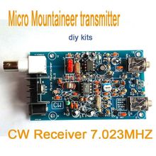 Micro Mountaineer transmisor-receptor CW Ham Amateur, Radio de onda corta, 7.023 MHZ, trepador, KITS DIY 2024 - compra barato