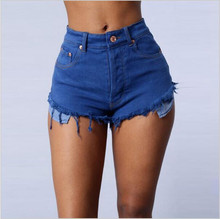 Heyouthoney sexy summer women ladies boyfriend denim short jeans high waisted candy color mini shorts hotpants vaqueros mujer 2024 - buy cheap