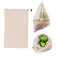 Saco de compras de algodão bolsas de lona reutilizável bolsa de compras dobrável saco de compras de compras 2024 - compre barato
