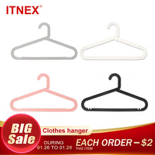 ITNEX 5pcs/Lot Adult Clothes Hangers Outdoor Drying Rack For Jeans Pants Coat Home Storage Holder Dress Plastic Clothing Hanger 2024 - buy cheap