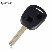 KEYYOU New Replacement Housing Remote Key Shell Fob 2 Button For Lexus RX330 ES300 Key TOY48 40MM Remote Car Key Case Cover 2024 - buy cheap