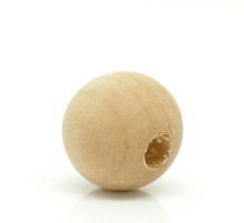 DoreenBeads 300PCs Natural Ball Wood Spacer Beads 10x9mm(3/8"x3/8") (B18801) 2024 - buy cheap