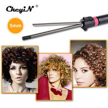 9mm Professional hair curling iron Wand Ceramic Pear Hair curler Women Men's hair curly perm rod Deep wave Styler Styling Tool34 2024 - buy cheap