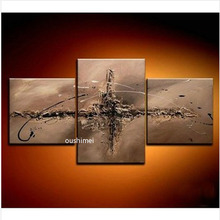 Hand Painted Modern Pictures On Canvas Abstract Oil Painting Landscape Handmade Wall Artwork Picture for Living Room Decoration 2024 - buy cheap