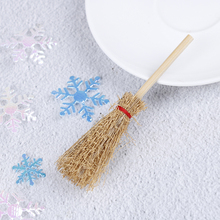 1:12 Dollhouse Miniature Fairy Garden Broom Cleaning Tools Best Sale 2024 - buy cheap