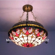 Люстра Тиффани в европейском стиле, лампа для гостиной, столовой, ресторана, 40 см в 56 см 2024 - купить недорого