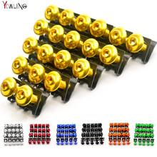 20pcs CNC Motorcycle Accessories Fairing Body Work Bolts Screw for Yamaha YZF-1000 YZF600 R1 R6 R3 R25 Tmax T-MAX 500 530 Moto 2024 - buy cheap