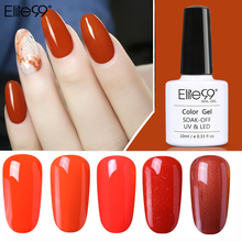 Elite99 10ML 1-10 Colors UV LED Nail Gel Polish UV LED Orange Nail Art Lacquer Long-Lasting Soak-off Gel Varnish 2024 - buy cheap