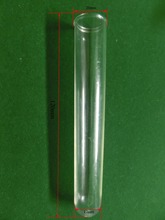 Tubo de ensaio de plástico com 10ml, embalagem pet de 120mm comprimento 20mm de diâmetro sem tampa