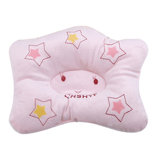Cute Star Printed Cotton Baby Pillow Newborn Infant Toddlers Flat Head Sleeping Positioner Support Cushion Prevent Baby Bedding 2024 - buy cheap