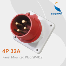 Saipwell 2014 IP44 Weatherproof Plug 4 pin Industrial Plug 32 amp Industrial Plug SP-819 2024 - buy cheap