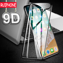 9D Curved Edge Full Cover Tempered Glass For iPhone X Screen Protector On The For Apple iPhone X 10 Glass 3D Soft edge Film 2024 - buy cheap