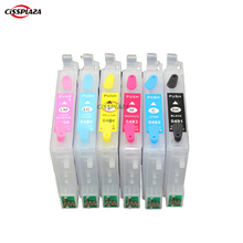 CISSPLAZA 5sets t0481- 0486 Refillable ink cartridge compatible for epson R200 R220 R320 R340 RX500 RX600 RX620 R300 R300M RX640 2024 - buy cheap