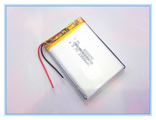 3.7 V, 2350 mAH, [655070] PLIB; polímero de íon de lítio/bateria de Iões de lítio para dvr, GPS, mp3, mp4, telefone celular, telefone celular speaker 2024 - compre barato