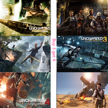 Uncharted 1 Poster Clear Image Wall Stickers Home Decoration High Quality Prints White Coated Paper home art Brand 2024 - buy cheap