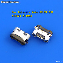 ChengHaoRan Micro USB Jack Charging Port Connector Socket Plug for Motorola Moto G3 XT1031 XT1042 XT1033 2024 - buy cheap