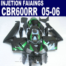 CBR 600 RR 05 06 Fairings For Honda ( Black Green) cbr600rr 2005 2006 Injection 100%suit Fairing kit l96 2024 - buy cheap
