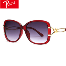 Psacss 2019 Vintage Oversized Sunglasses Women Brand Designer Female Elegant Retro Shopping Sun Glasses gafas de sol mujer UV400 2024 - buy cheap