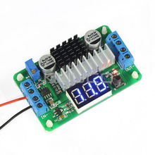 DC DC Converter DC 3.5V~30V 10A 100W Boost Voltage Regulator Adjustable Power Adapter + Blue Led Voltmeter 2024 - buy cheap