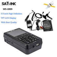 Best Quality Satlink WS-6906 3.5 "DVB-S FTA Digital Satellite Meter WS 6906 Satlink ws6906 With High Definition Satellite Finder 2024 - buy cheap