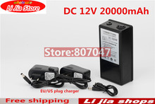 Batería de iones de litio portátil, superrecargable, de alta calidad, con funda, cc 12V, 20000mAh, CC 122000, para cámaras y videocámaras 2024 - compra barato