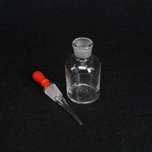 Laboratory Chemistry Equipment 60mL Dropping Bottle Clear Glass with Ground in Pipette and Latex Rubber Nipple 2024 - buy cheap
