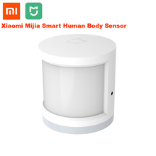 Датчик человеческого тела Xiaomi Mijia, умный датчик движения тела, соединение Zigbee, приложение Mihome через Android и IOS 2024 - купить недорого