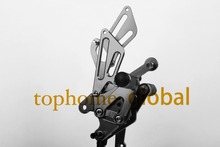 Для Yamaha YZF R1 2009-2014 мотоцикл темно-серый CNC Rearsets подножки задний комплект 2010 2011 2012 2013 2024 - купить недорого