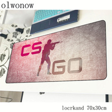 cs go pad mouse computador High-end gamer mouse pad 70x30cm padmouse big locked edge mousepad ergonomic gadget office desk mats 2024 - buy cheap