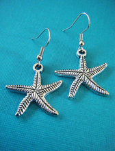 Fashion Vintage Summer style"Large Starfish" Charms Drop Earrings&Pendants For Women Gift Jewelry Z230 2024 - buy cheap