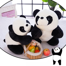 20 см Милая панда, плюшевые игрушки, Креативные Куклы и мягкие игрушки, плюшевая Маленькая подвеска, игрушки с животными 2024 - купить недорого