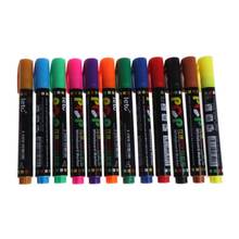 1 Set / 12 Color  Erasable White Board Marker Whiteboard Marker Erasable Paper Glass Dry Erasing 5mm Writting Pen 2024 - buy cheap