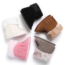 Fashion Toddler Baby Gilrs  Infant Baby Girl Tassel Winter Warm Fur Snow Boots Newborn Soft Sole Shoes Boot 0-18M 2024 - buy cheap