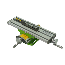 LY-6330 multifunções máquina de trituração bancada furadeira torno de madeira mini worktable fixação torno 330*95mm x y-eixo ajuste 2024 - compre barato