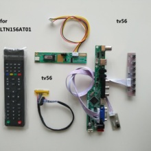 Kit de placa controladora de TV LED, dispositivo compatible con AV, VGA, HDMI, LCD, RF, para LTN156AT01, 1366x768, pantalla de Monitor de 15,6 pulgadas, panel de 30 pines 2024 - compra barato