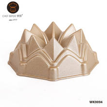 Chef Made Cast Aluminum Crown MoldHome Baking Bread Mold Bakpan Bakplaat Tray Bakeware 2024 - buy cheap