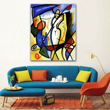 DIY colorings pictures by numbers with colors Picasso abstract style woman picture drawing painting   framed Home 2024 - buy cheap