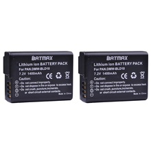 Batmax-Batería de DMW-BLD10 de 1400mAh, para cámaras Panasonic DMW BLD10E BLD10 BLD10PP ,DMC GF2GK GF2 G3 GX1 DMC-GF2, 2 unidades 2024 - compra barato