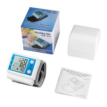 Medidor automático digital de pressão arterial, braço, medidor de pressão arterial tonômetro para medição de pressão arterial 2024 - compre barato