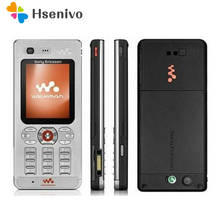 Оригинальный разблокированный сотовый телефон Sony Ericsson W880, GSM, одноядерный, 1,8 дюйма, 2 Мп, Bluetooth, MP3-плеер, Восстановленный мобильный телефон 2024 - купить недорого
