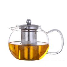 High quality Heat Resistant Glass Tea Pot ,Chinese Flower Tea Set Puer Kettle Coffee Teapot With 304 Stainless Steel Infuser 2024 - buy cheap