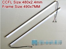 20PCS 22'' inch wide dual lamps CCFL with frame,LCD lamp backlight with housing,CCFL with cover,CCFL:480mmx2.4mm,FRAME:490mmx7mm 2024 - buy cheap