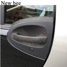 Newbee For Benz Smart Fortwo 3D Carbon Fiber Car Sticker Door Handle Bowl Cover Decoration Decal Car Styling Auto Accessories 2024 - buy cheap