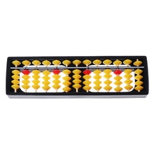 Abacus Soroban Beads Column Kid School Learning Tools Educational Math Toys 2024 - buy cheap