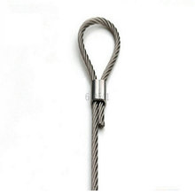 Clipe de corda de fio, de aço inoxidável, tipo oval, mangas, 100 peças/2.0mm (para fio de 1.5-2.0mm), frete grátis 2024 - compre barato