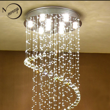 Современные светильники в европейском стиле, Хрустальные потолочные светильники GU10 Plafonnier, Светодиодная потолочная лампа для гостиной, спальни, ресторана, отеля, бара 2024 - купить недорого